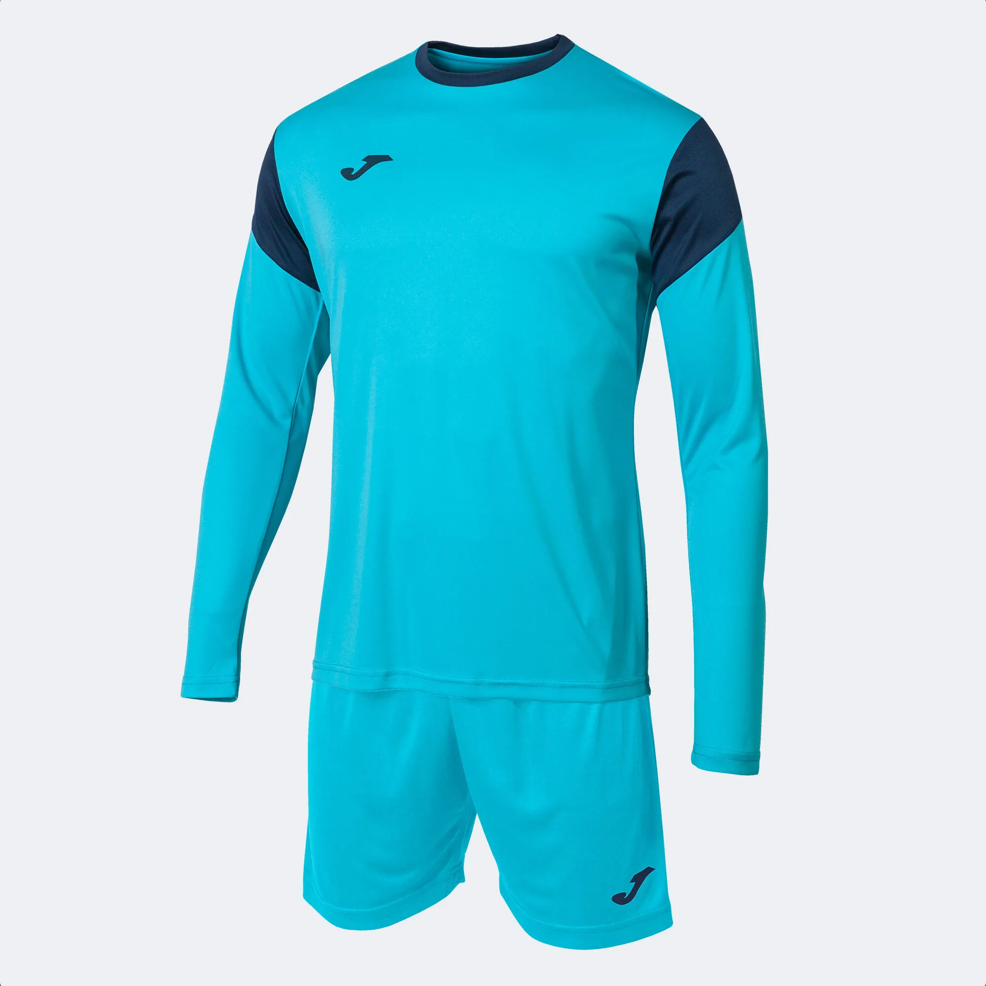 JOMA COMPLETO PORTIERE PHOENIX GK TURCHESE FLUORESCENTE BLU NAVY - 102858.013
