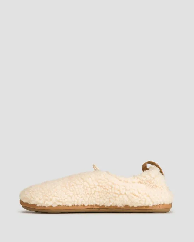 Kapcie damskie UGG Plushy Slipper beżowe 1143952-nctn