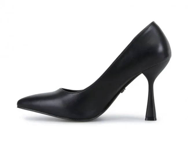 KEYS SCARPE CON TACCO DONNA INVERNO K7240 7009  DECOLTE BLACK
