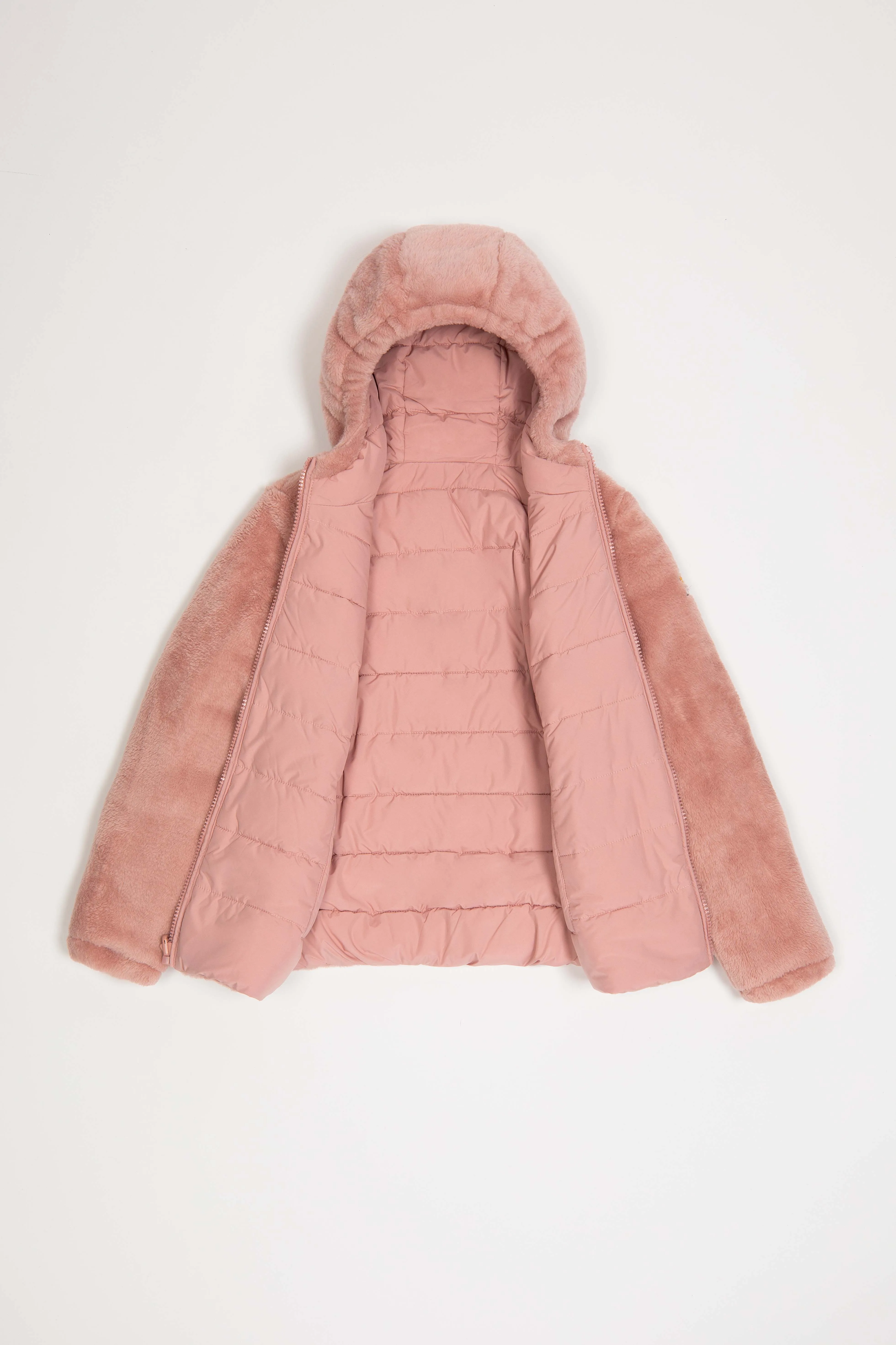 KOURTNEY GIRL – Teddy reversibile rosa