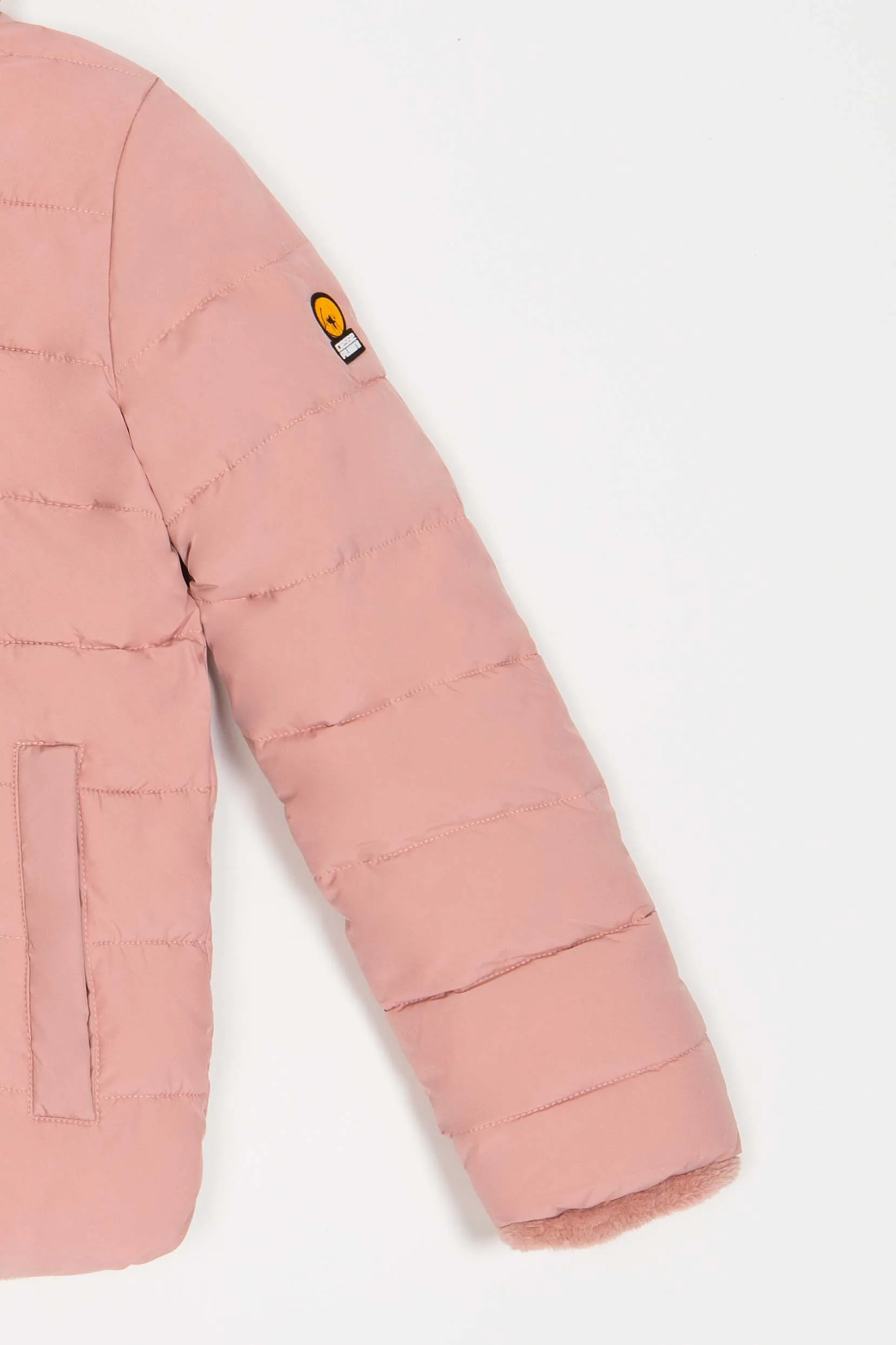 KOURTNEY GIRL – Teddy reversibile rosa