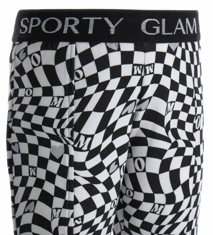 --Leggings con spacchetti-