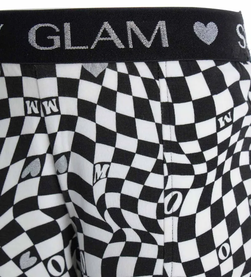 --Leggings con spacchetti-