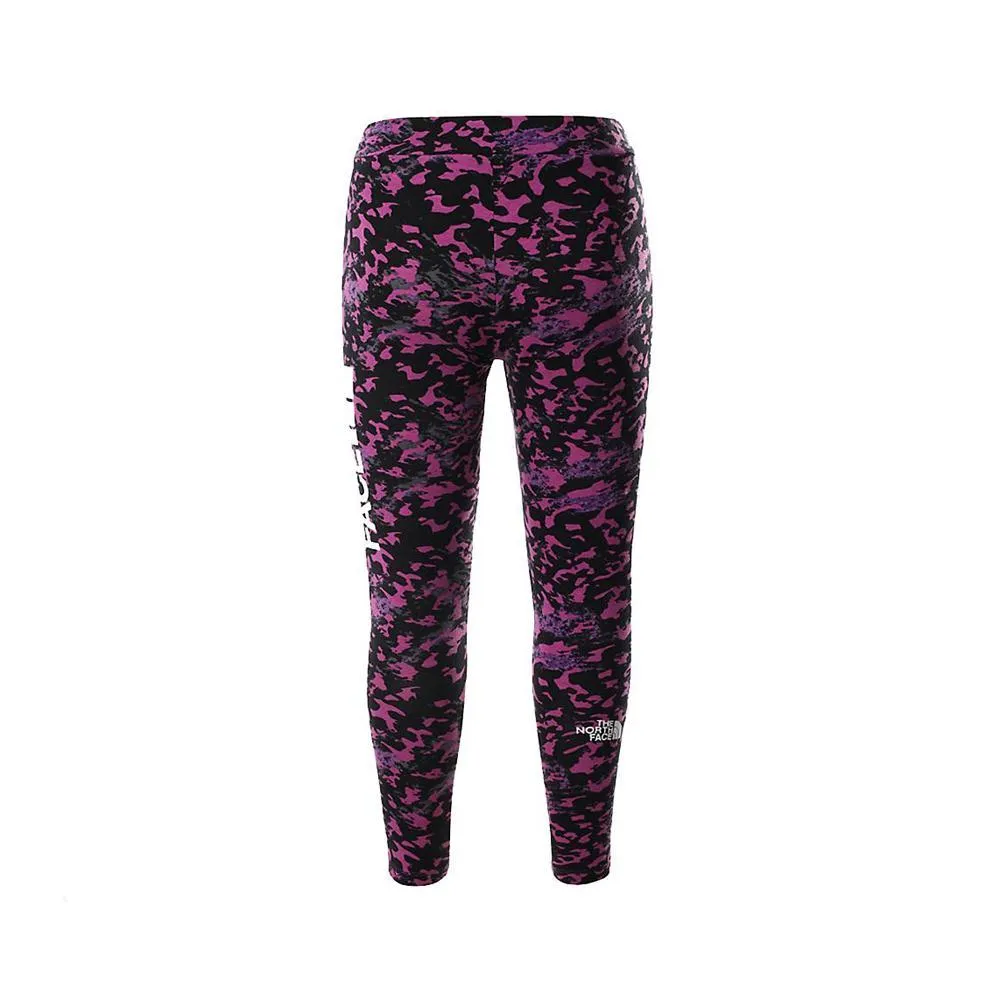  LEGGINGS THE NORTH FACE. MACULATO/FUCSIA 