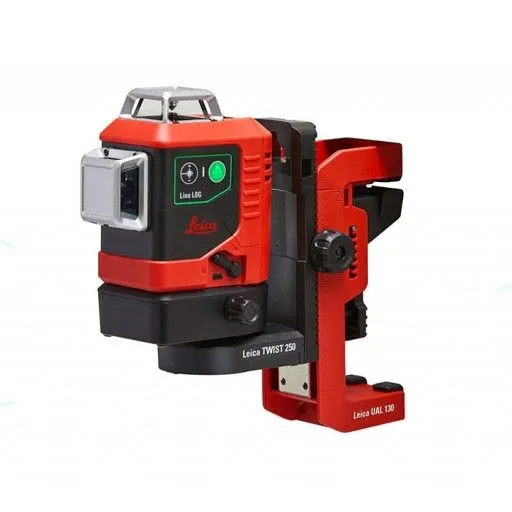 Livella laser autolivellante Leica per uso interno/esterno, Classe 2, ± 0.2mm/m, 525Nm, Verde