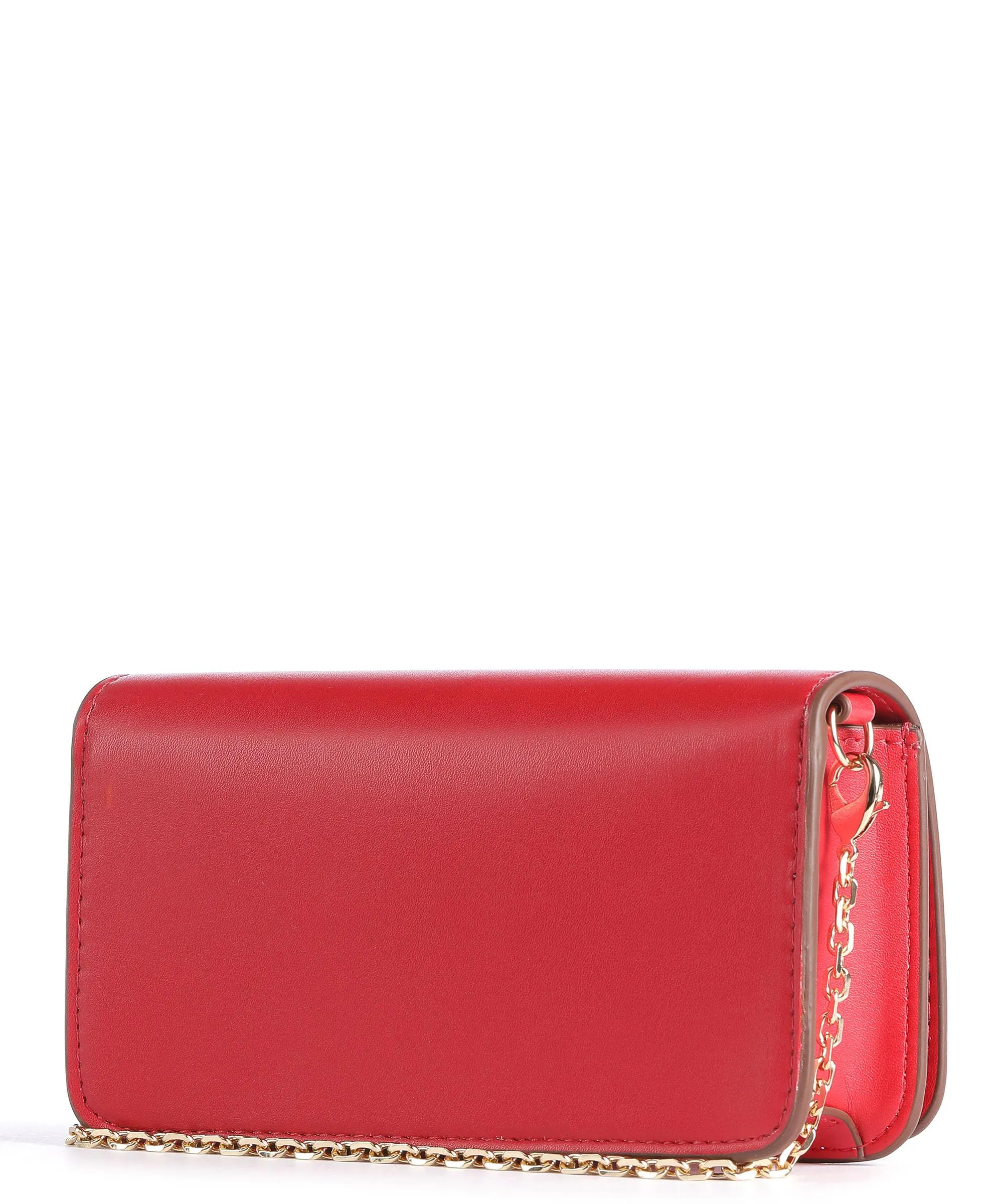  Love Moschino Square Love Borsa a tracolla pelle sintetica rosso  