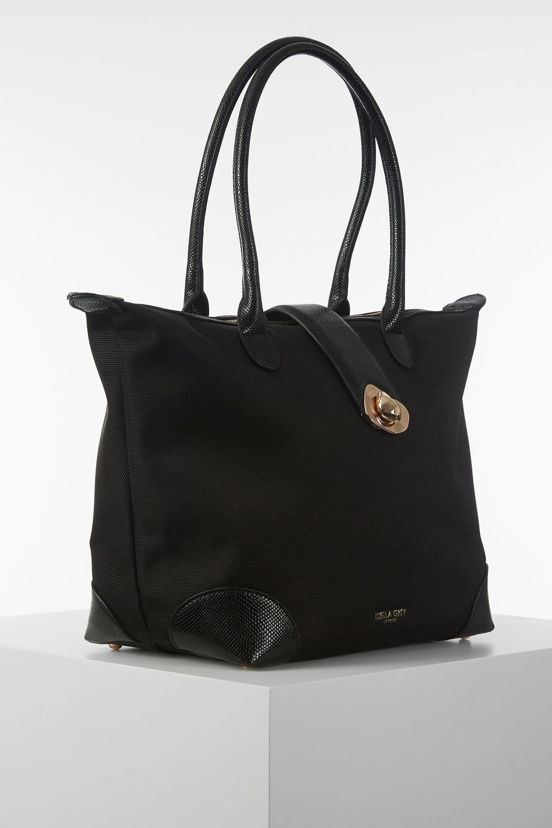 Luella Grey - Lara - Nero per portatile - Borsa shopping