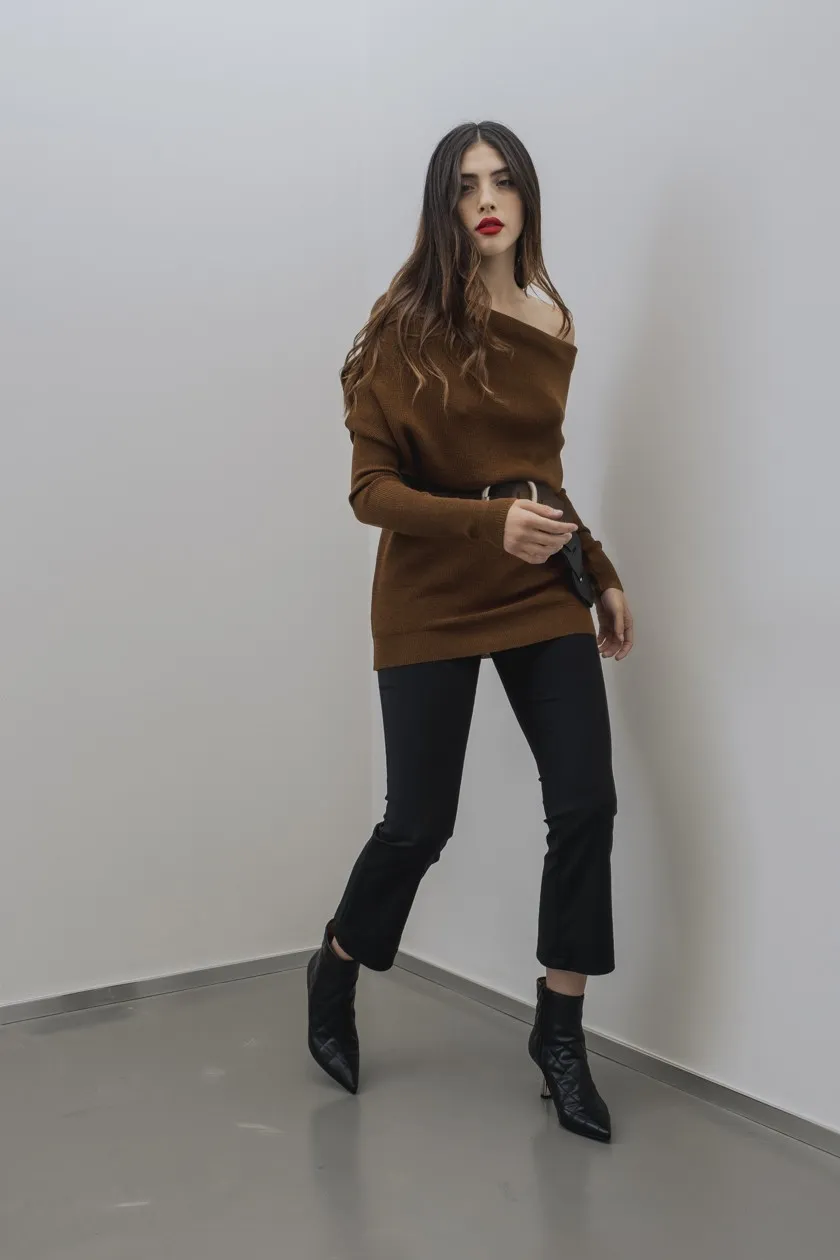 MAGLIA 1153 TES TECNO LANA NERO