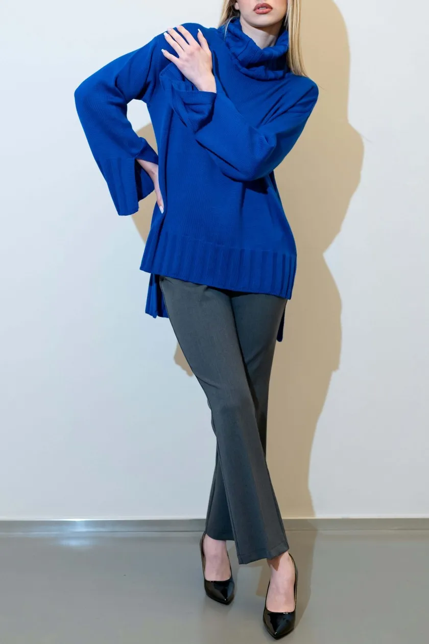 MAGLIA 1569 PURA LANA VERGINE BLUETTE