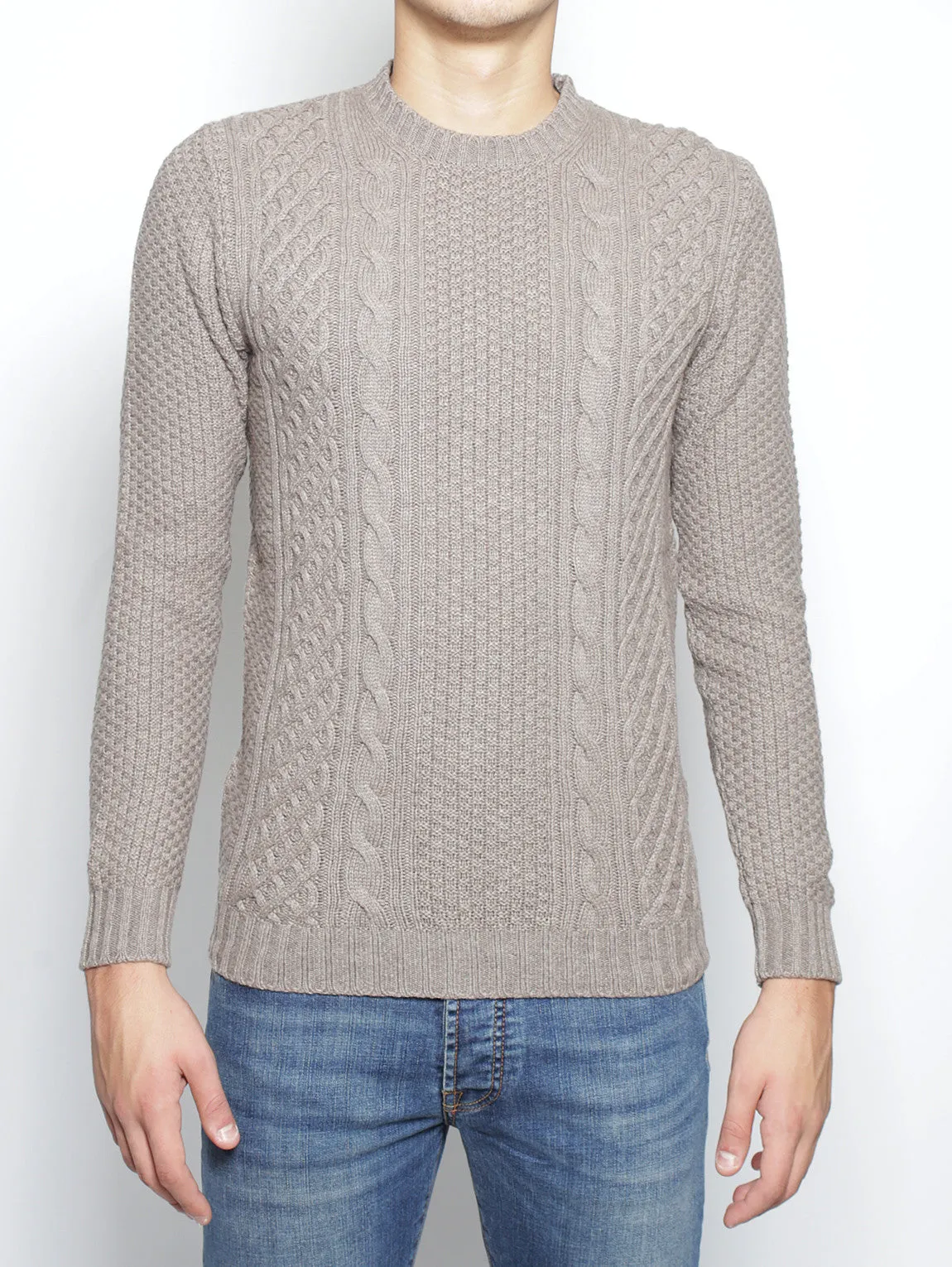 Maglia Girocollo Tortora