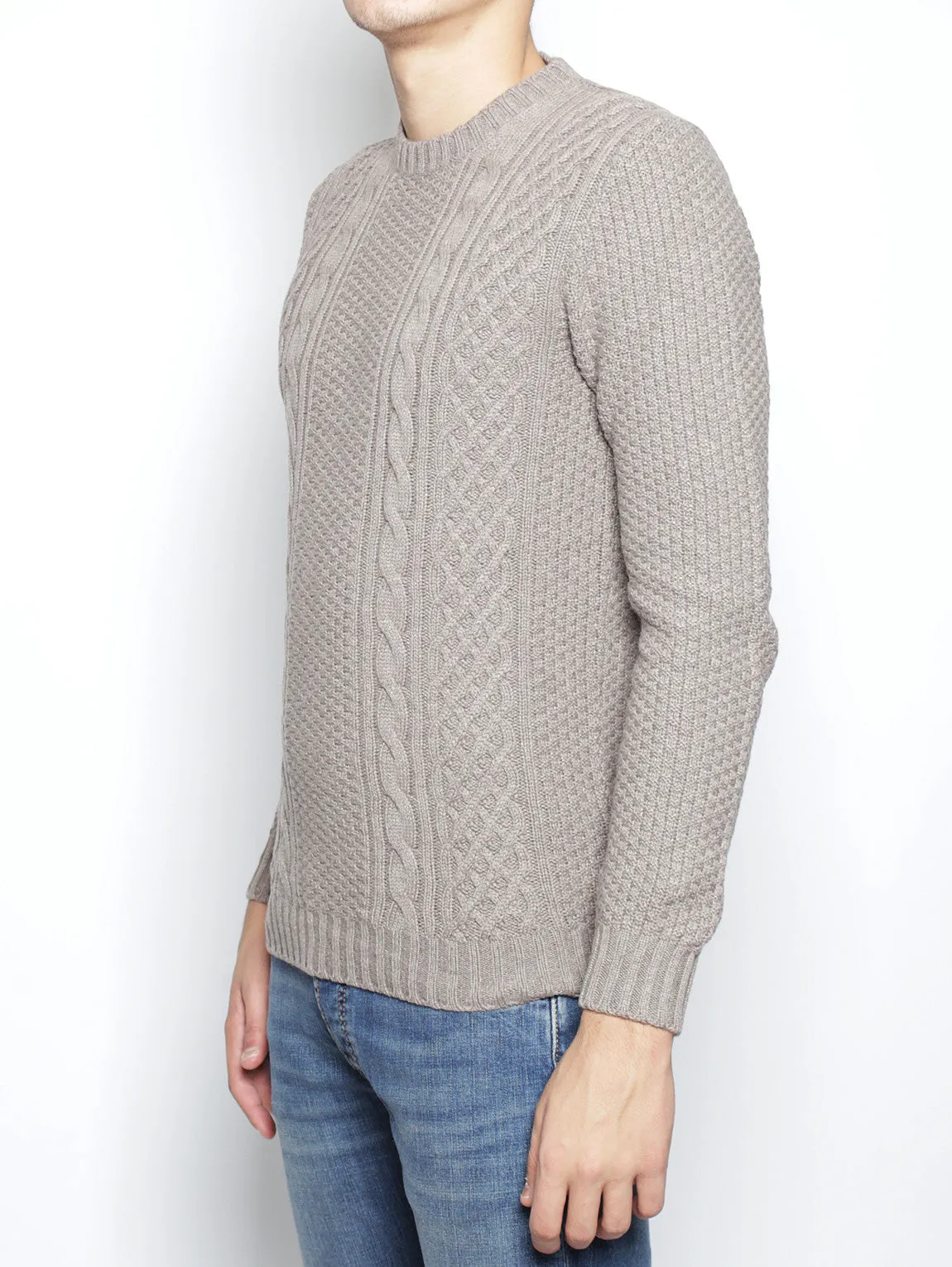 Maglia Girocollo Tortora