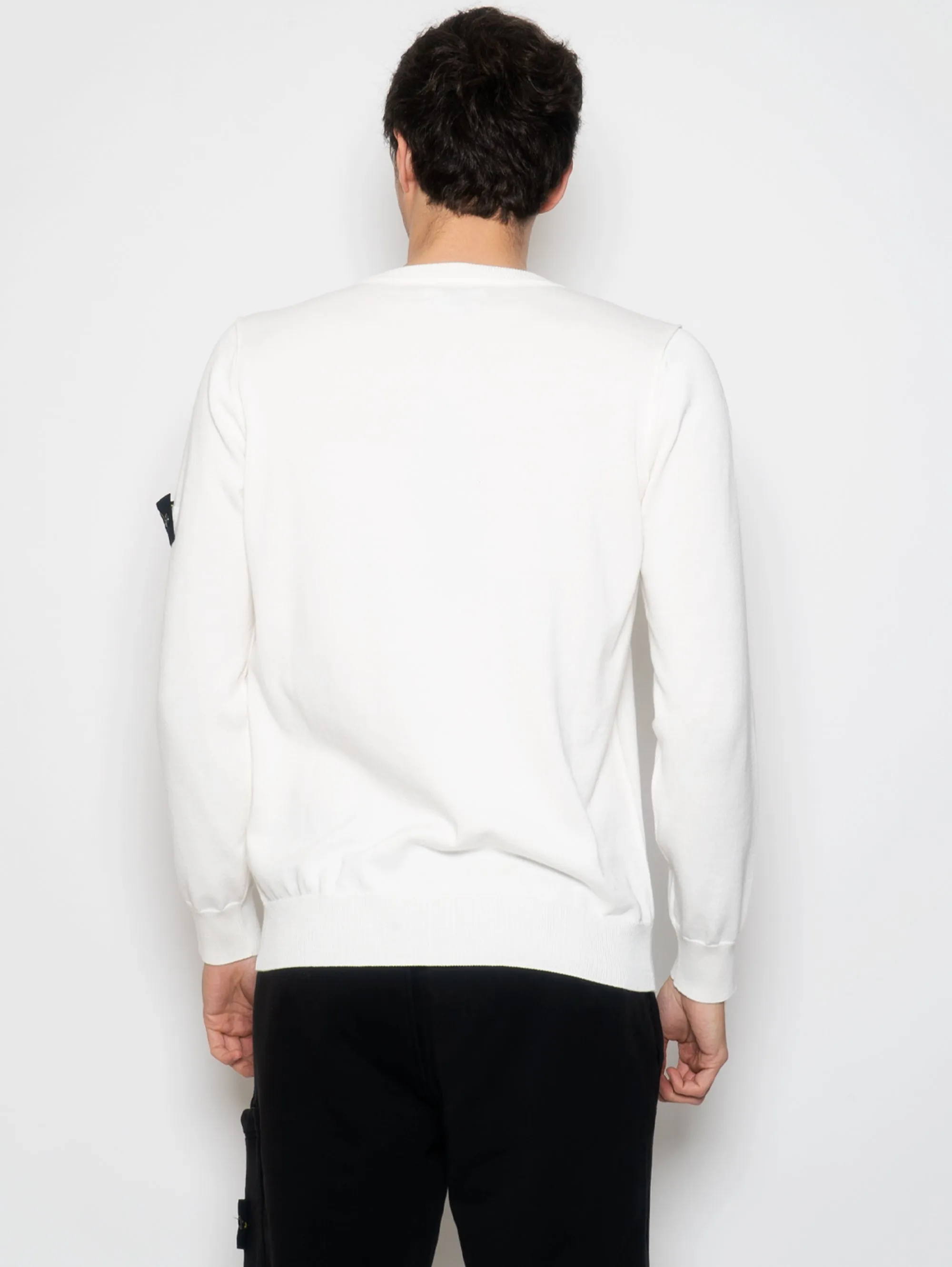 Maglia in Cotone Bianco