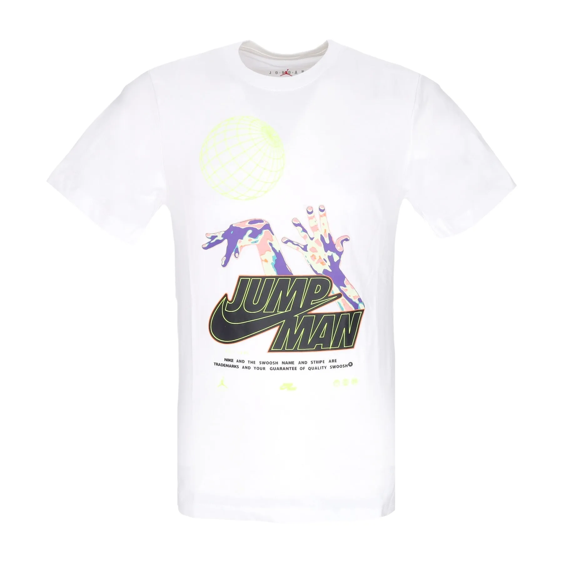 Maglietta Uomo Jumpman Hbr Crew Tee White