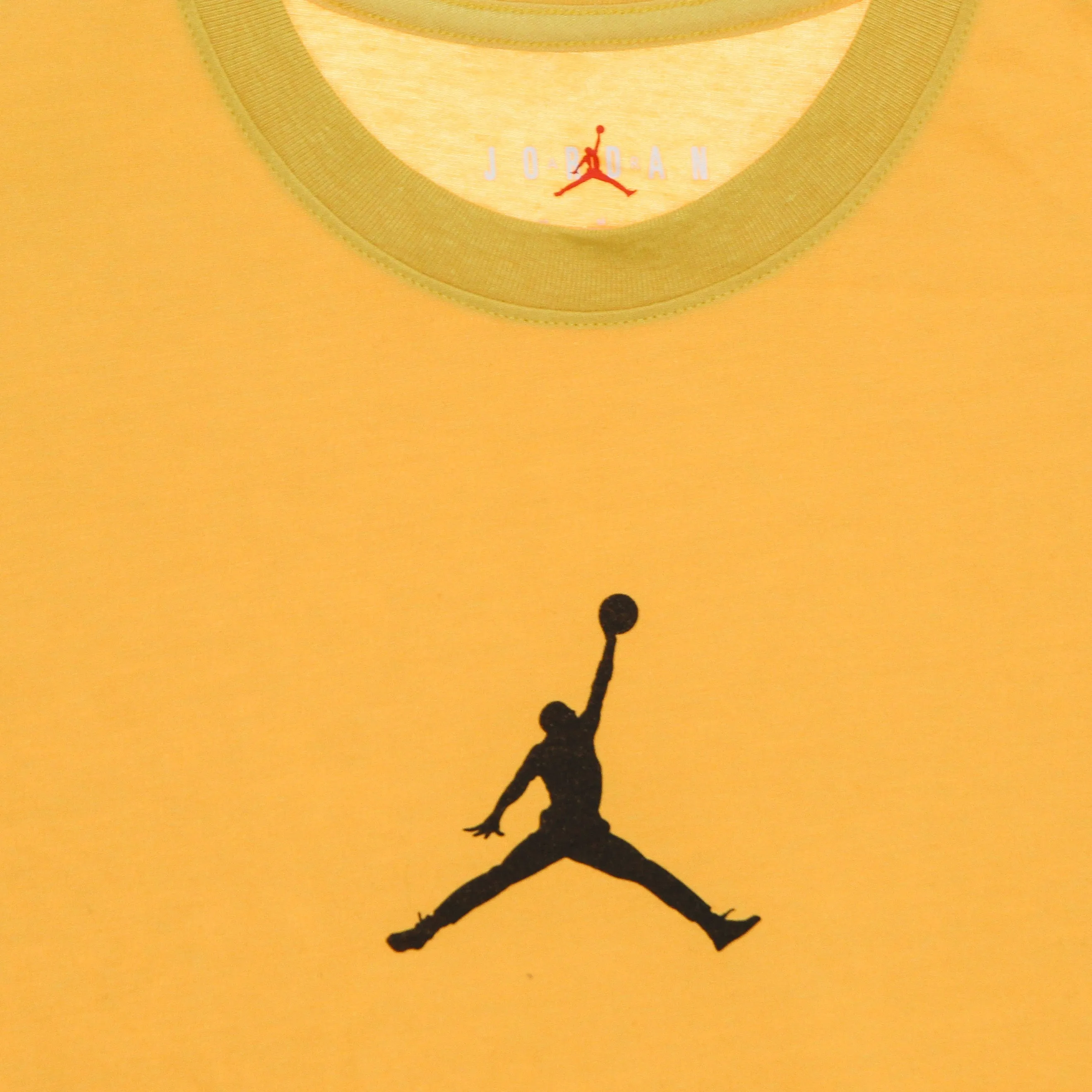 Maglietta Uomo M Jumpman Dry Fit Ss Crew Pollen/black