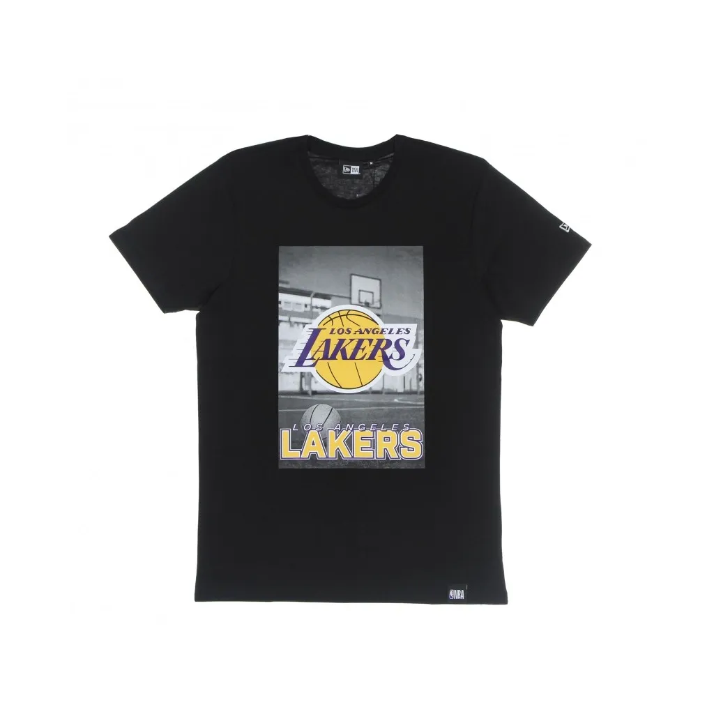 maglietta uomo nba photographic tee loslak BLACK