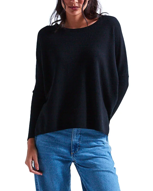 Maglione cashmere nero