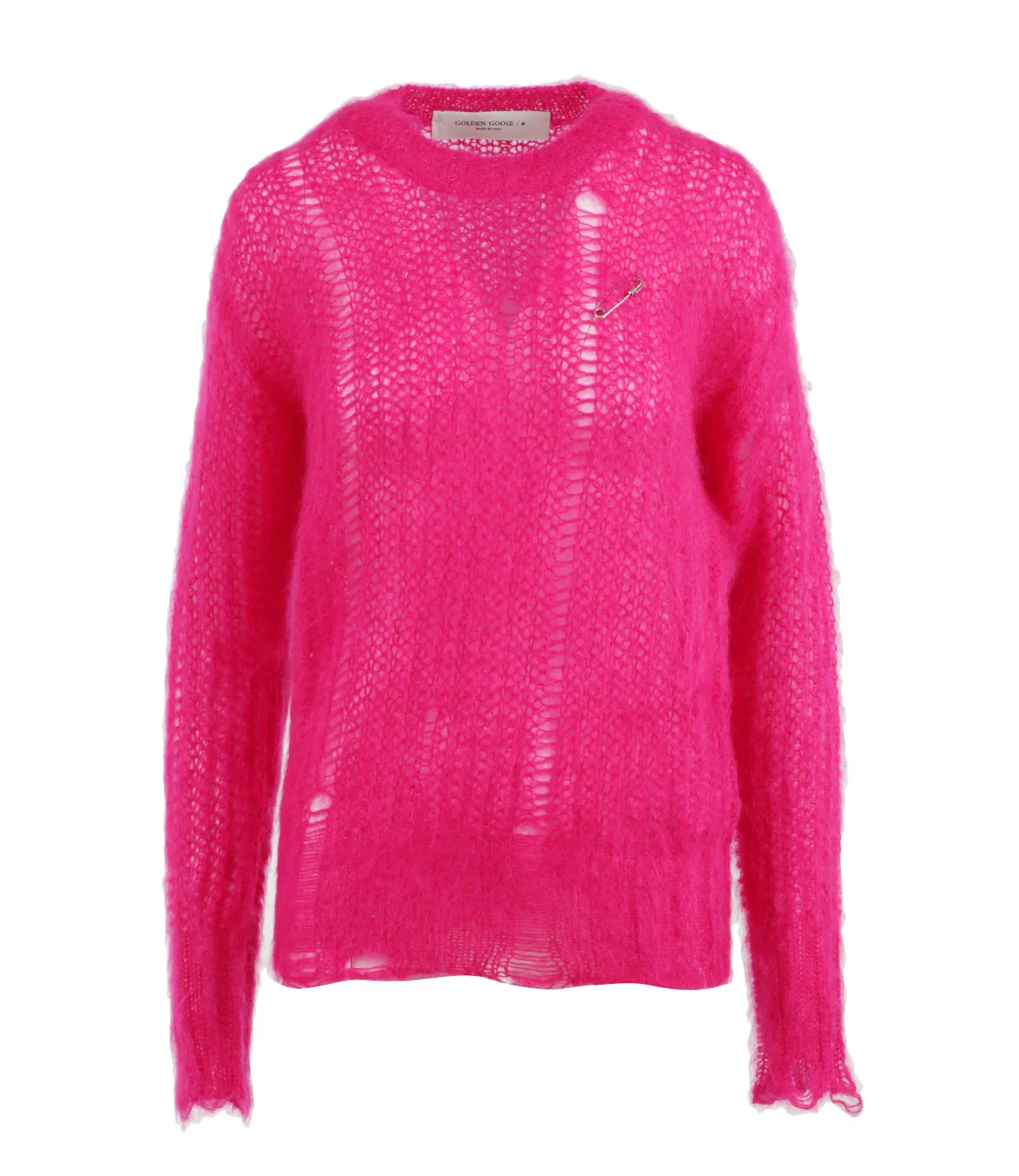 Maglione con effetto vissuto