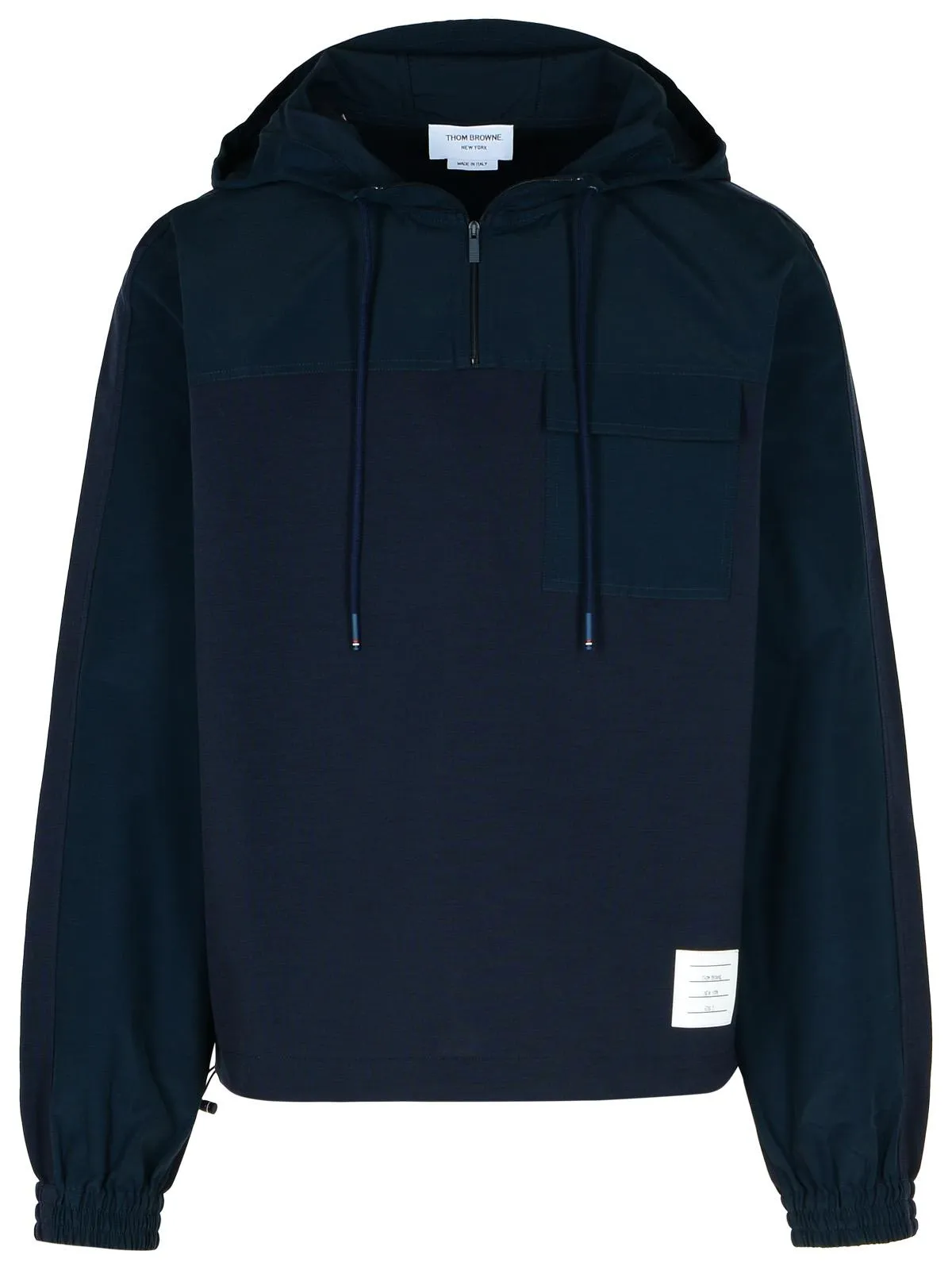 Maglione di miscela di lana navy thom browne