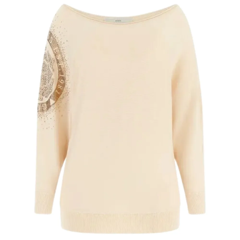 Maglione Guess leslie logo bat sleeve