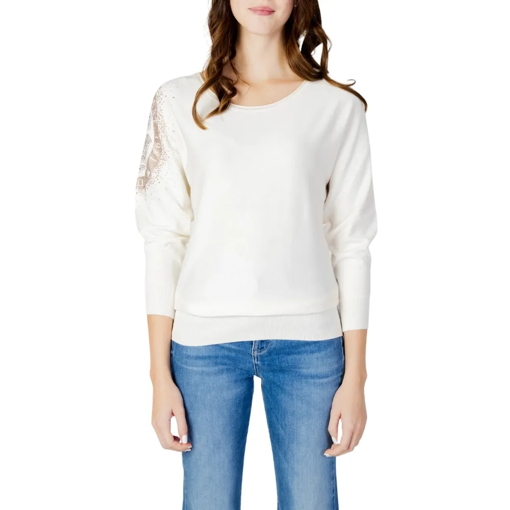Maglione Guess leslie logo bat sleeve