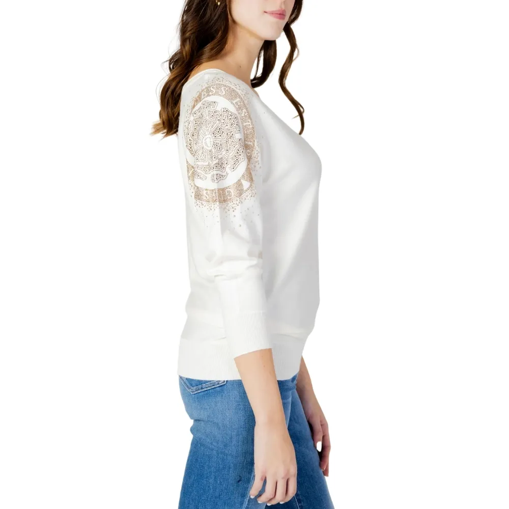 Maglione Guess leslie logo bat sleeve