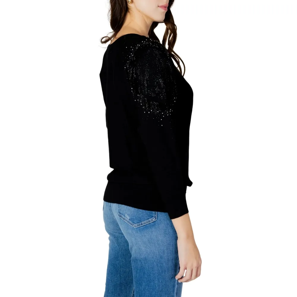 Maglione Guess leslie logo bat sleeve