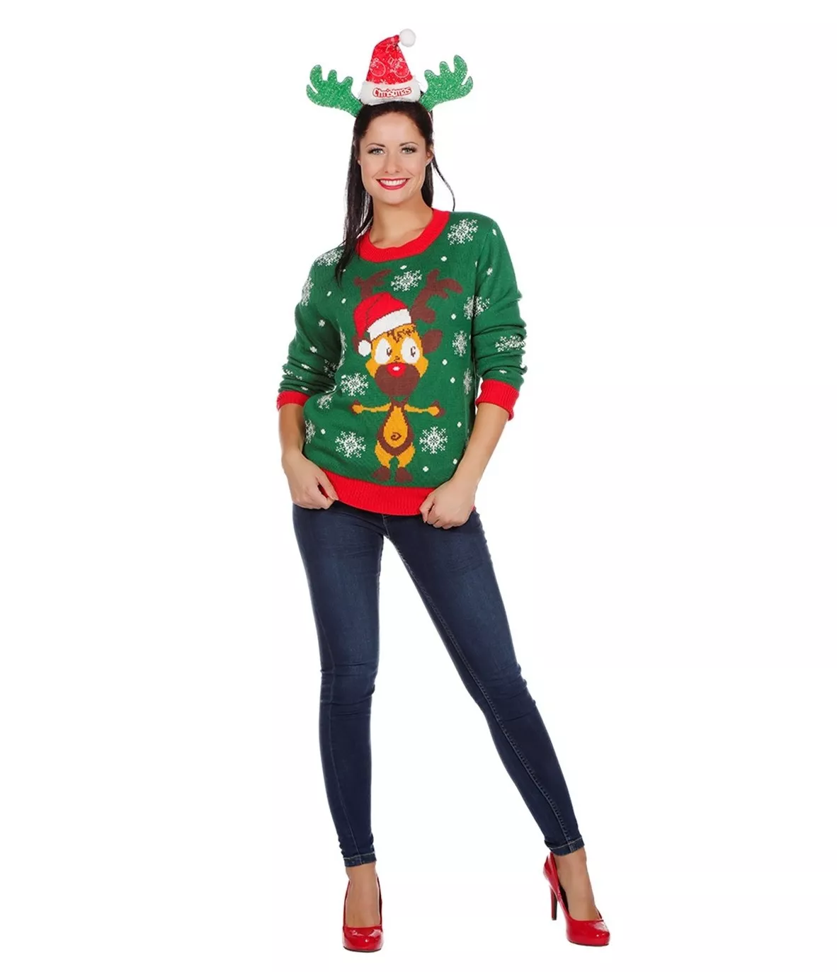 Maglione natalizio renna