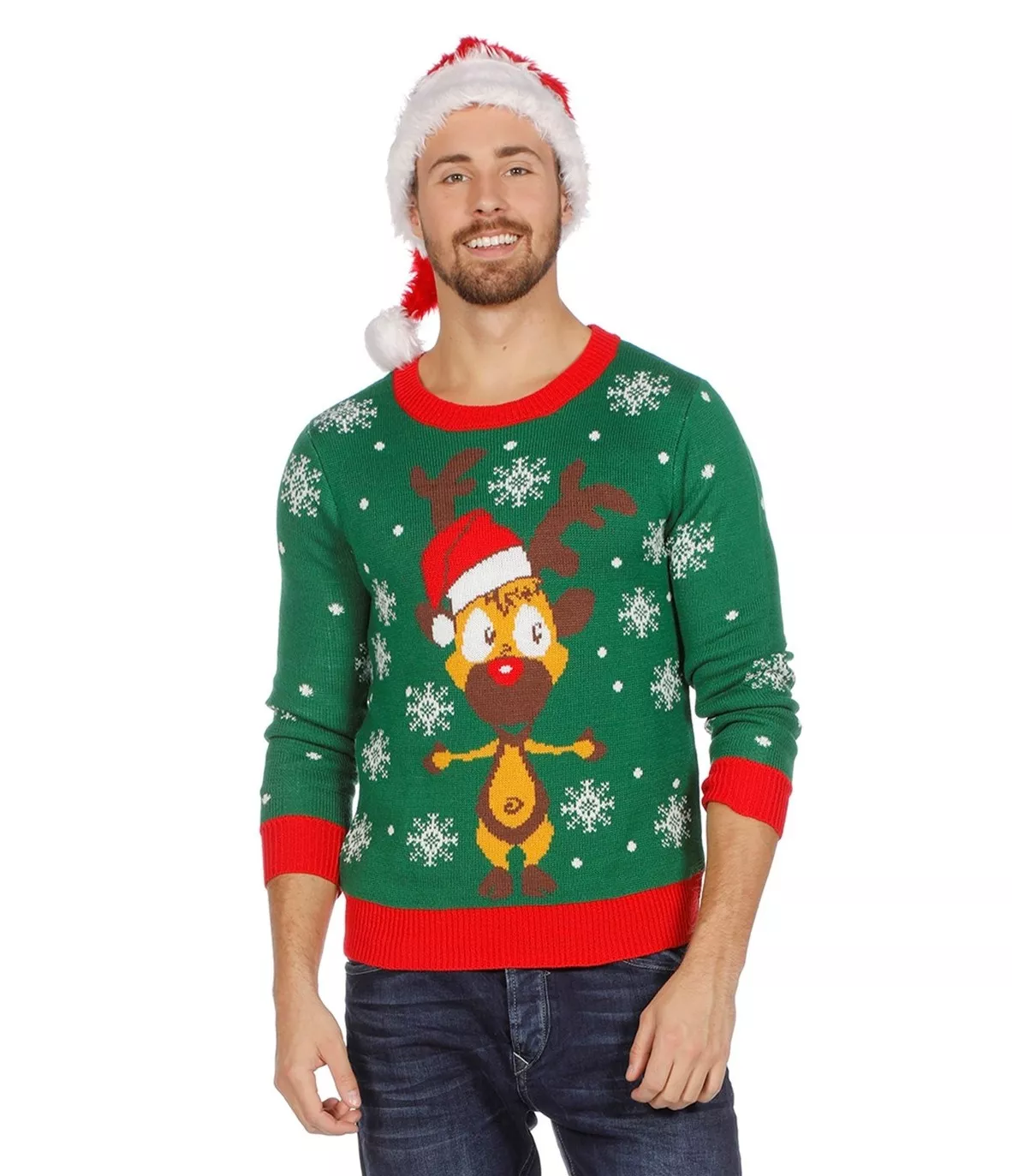 Maglione natalizio renna