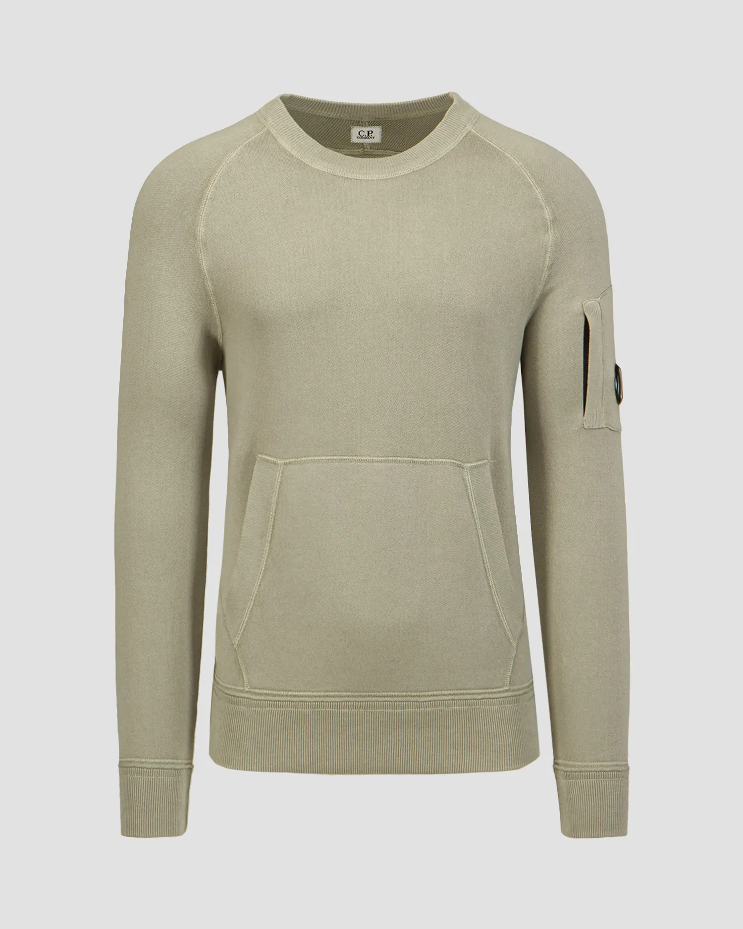 Maglione verde da uomo C.P. Company 15cmkn064a005805g-335