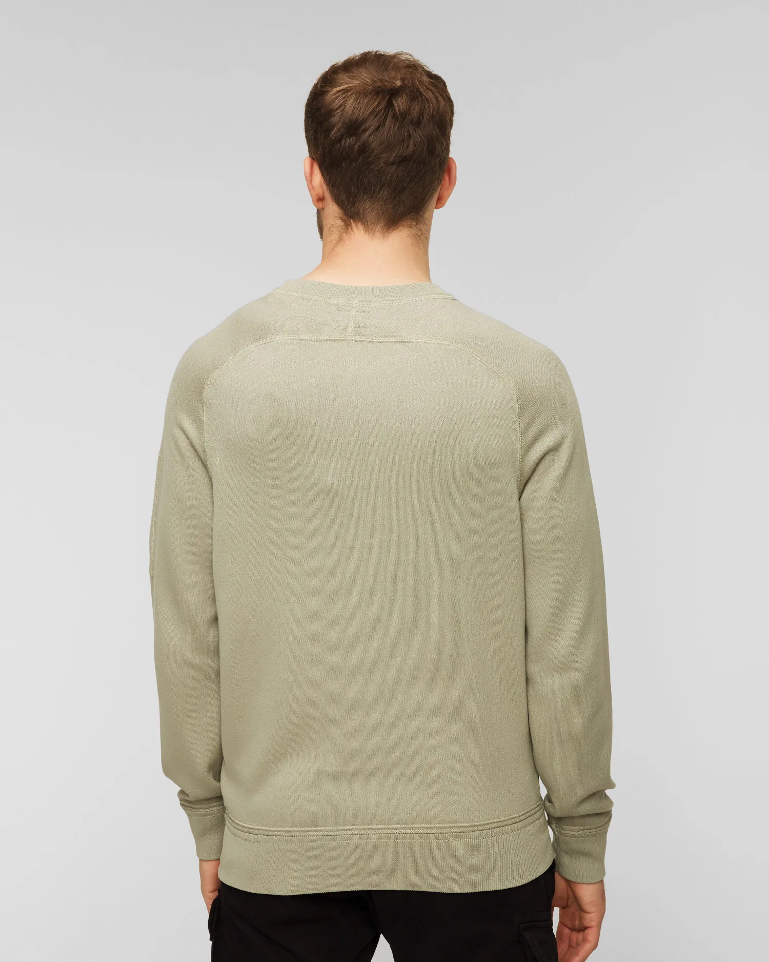Maglione verde da uomo C.P. Company 15cmkn064a005805g-335