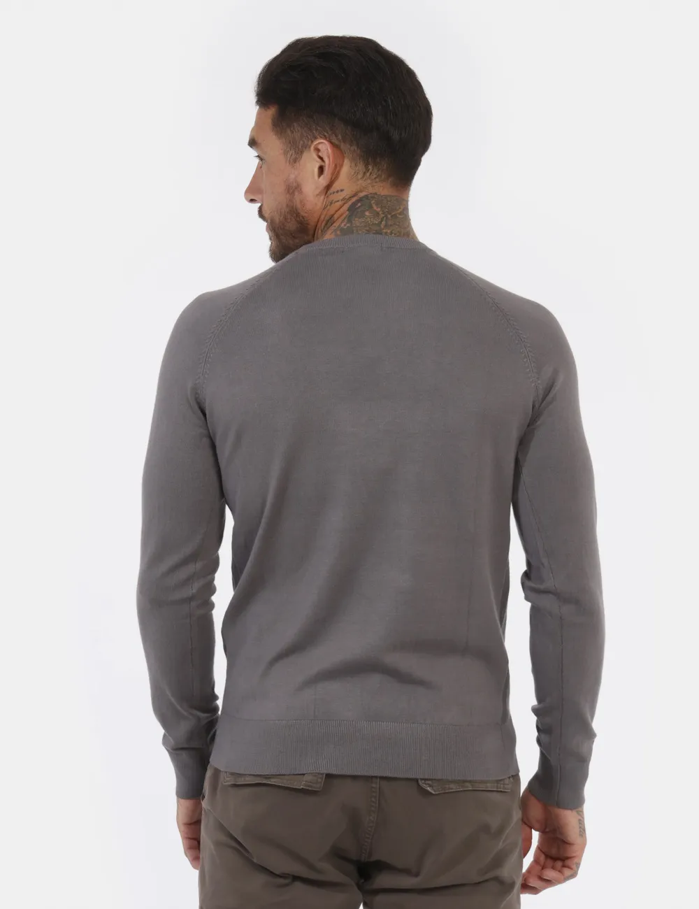 Maglione Yes Zee Grigio