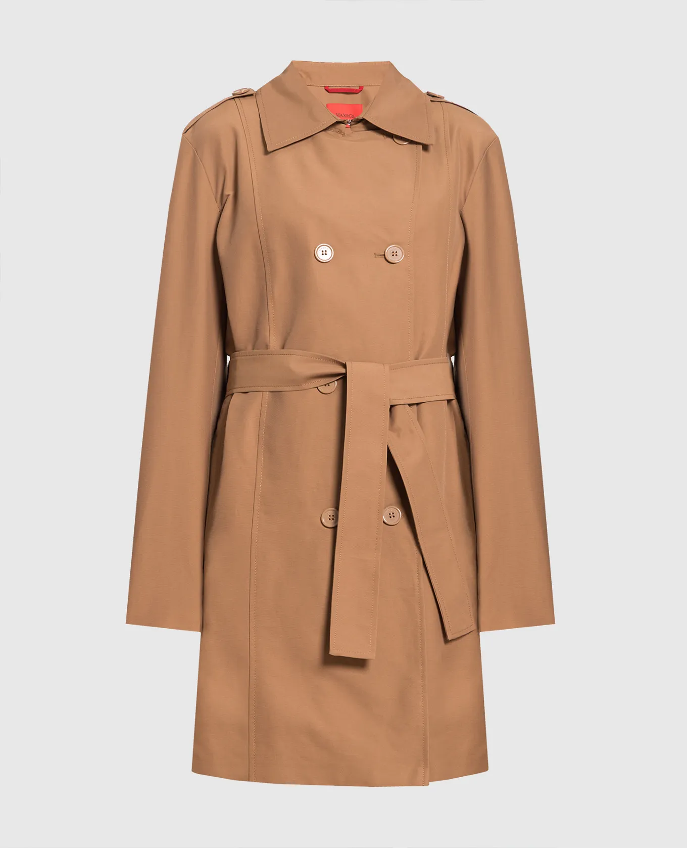 Max & Co Impermeabile doppiopetto marrone MILOVE