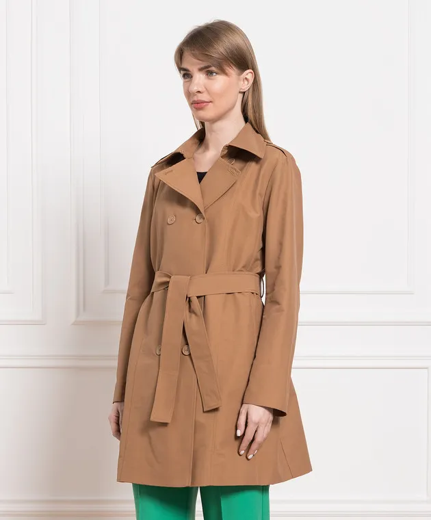 Max & Co Impermeabile doppiopetto marrone MILOVE