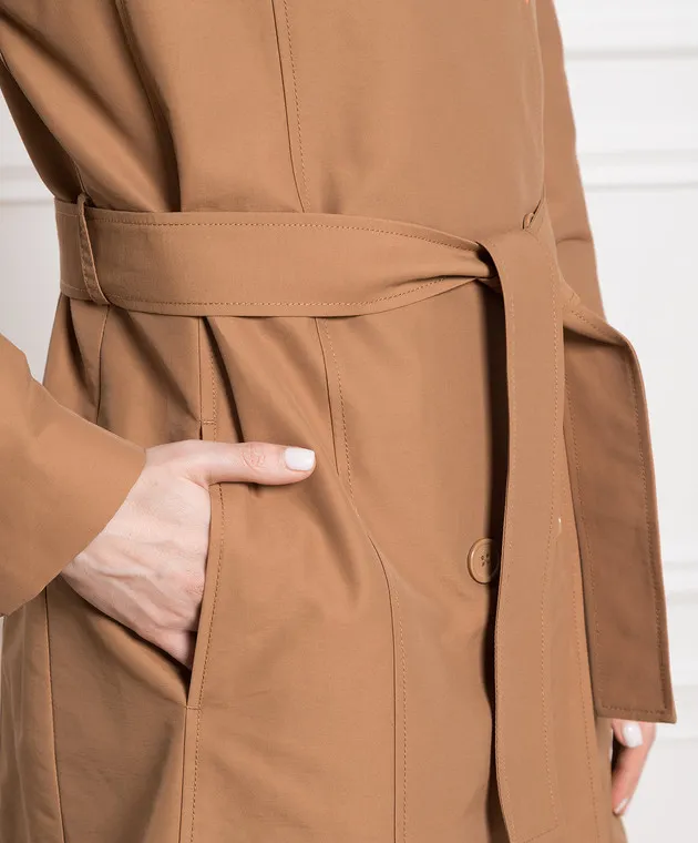 Max & Co Impermeabile doppiopetto marrone MILOVE