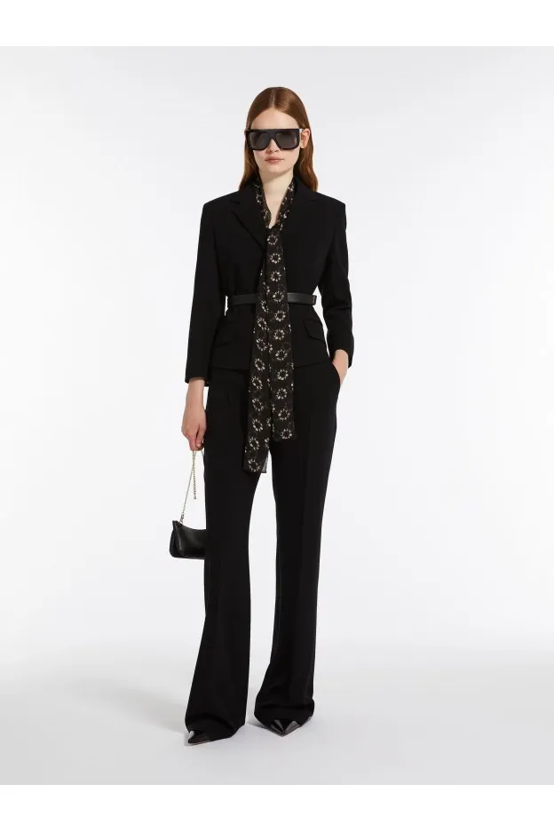 Max Mara Cancan Giacca in cady con cintura