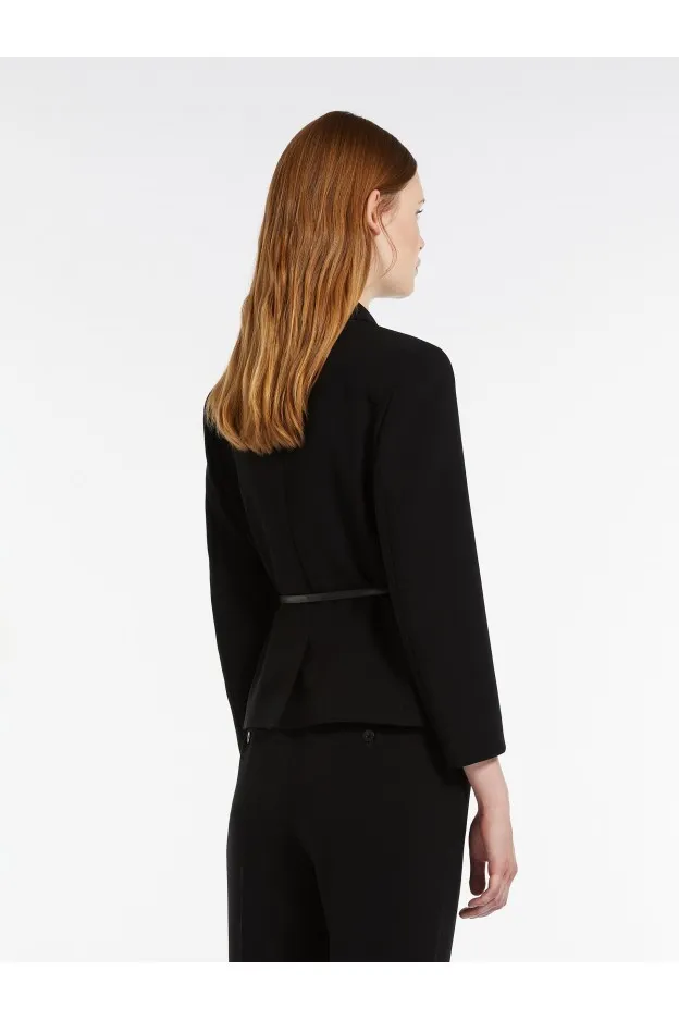Max Mara Cancan Giacca in cady con cintura