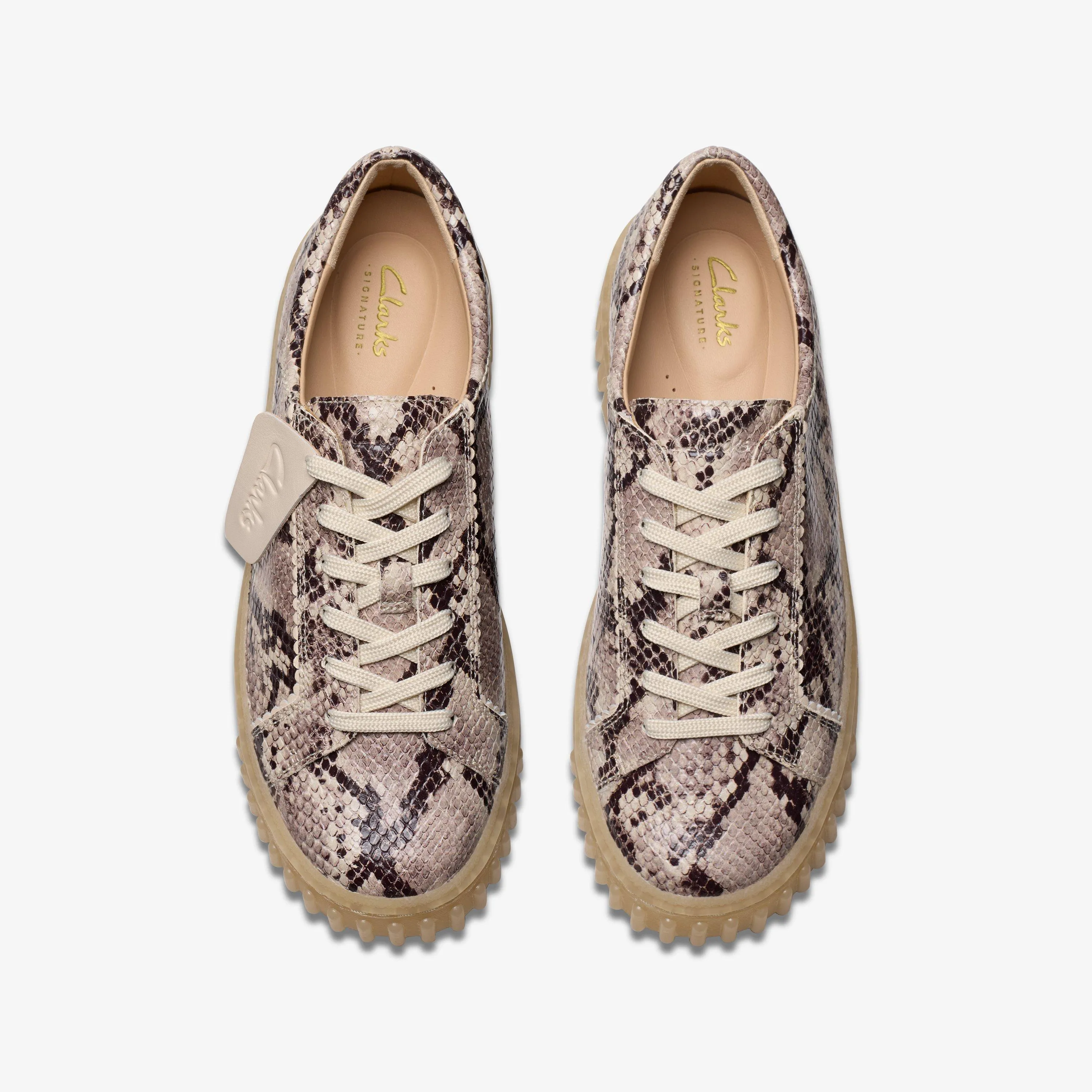 Mayhill Walk Pelle di serpente grigia