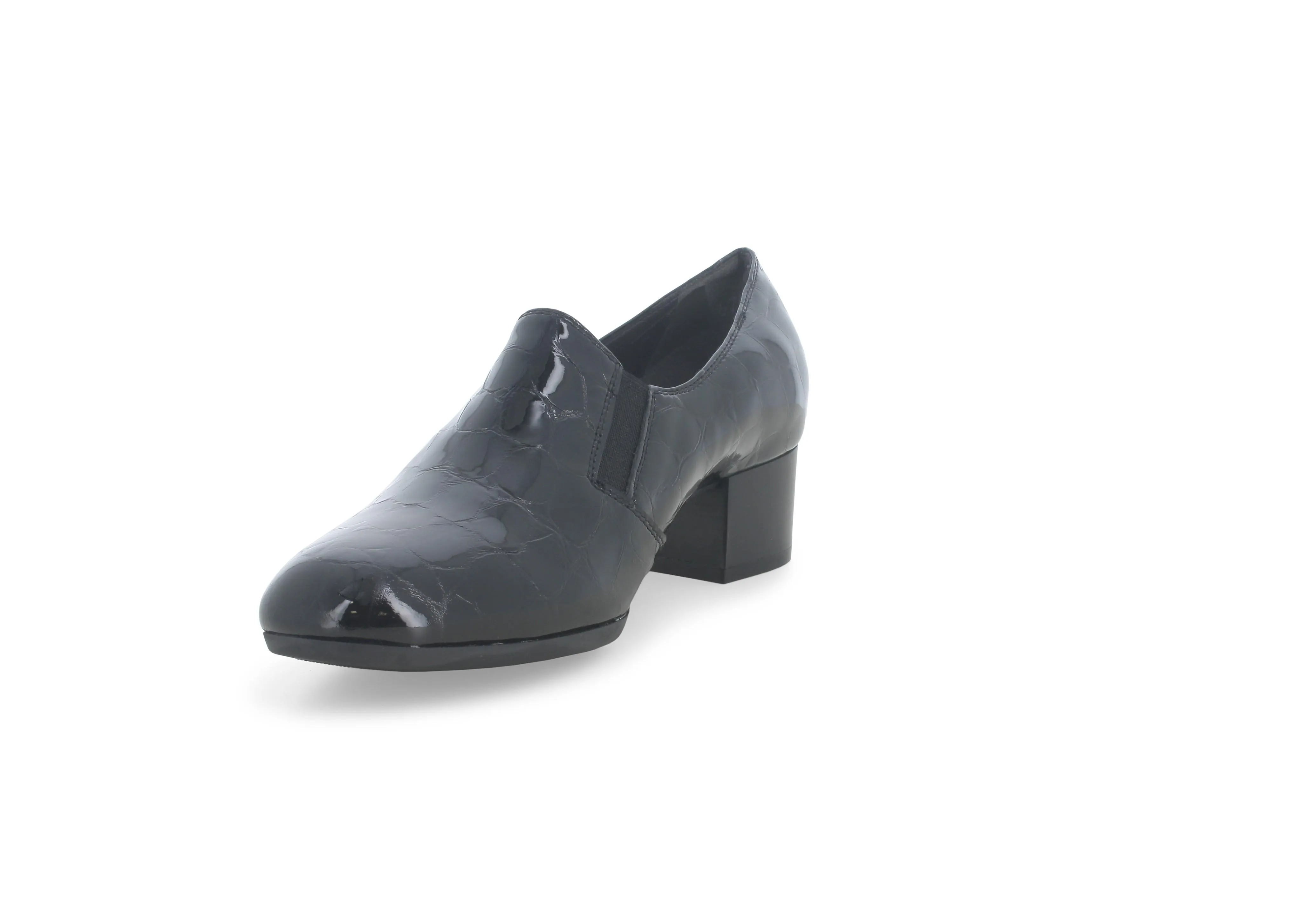 Melluso Donna Scarpe Comfort Accollate Invernali Pelle Lucida
