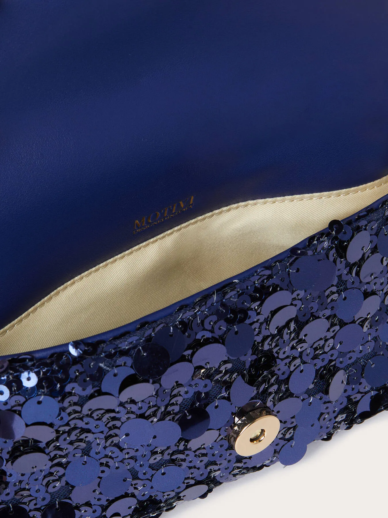 Mini Bag ricamata con paillettes