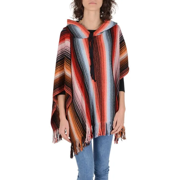 Missoni poncho multicolore   