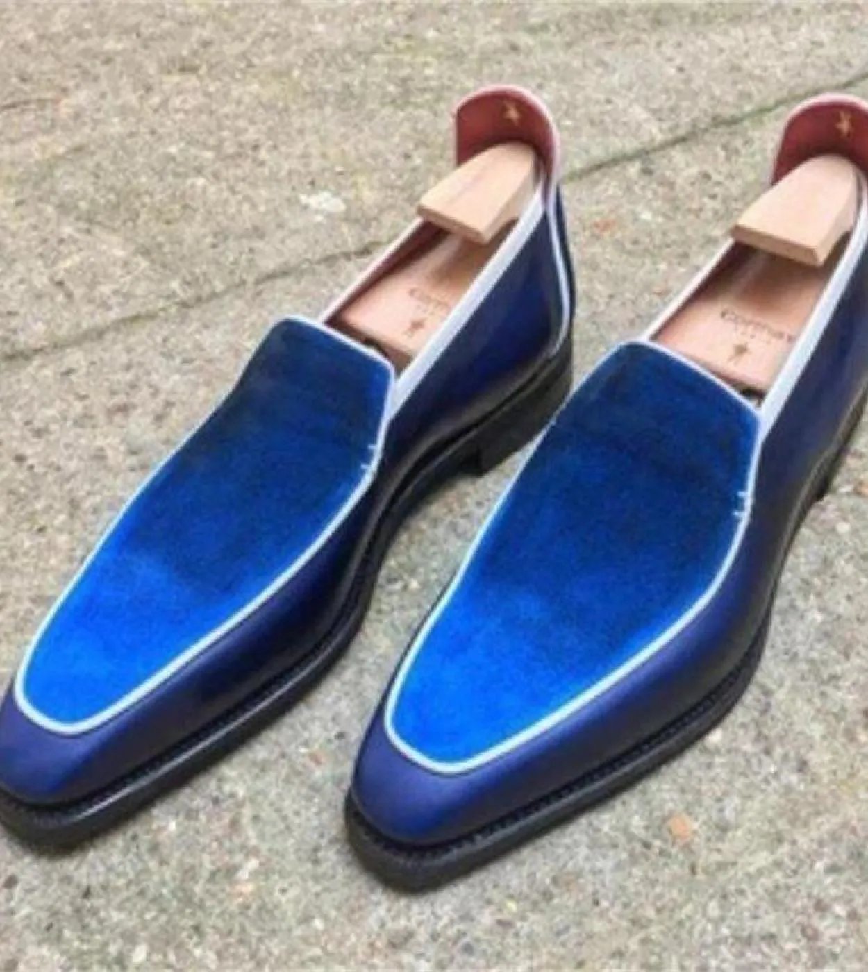 Mocassini Scarpe da uomo Finta pelle scamosciata Cuciture Pu Tinta unita Moda Classico Business Casual Matrimonio Quotidiano Pun