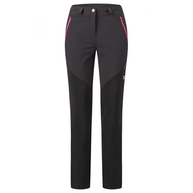 Montura PRESANELLA PANTS WOMAN NERO/INTENSE VIOLET