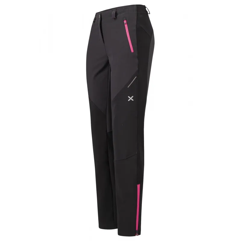 Montura PRESANELLA PANTS WOMAN NERO/INTENSE VIOLET