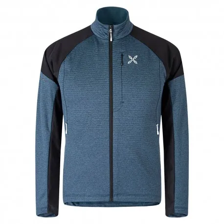 MONTURA THERMAL GRID PRO 2 MAGLIA BLU CENERE