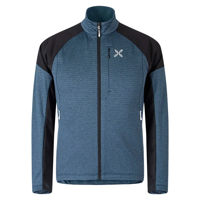 MONTURA THERMAL GRID PRO 2 MAGLIA BLU CENERE