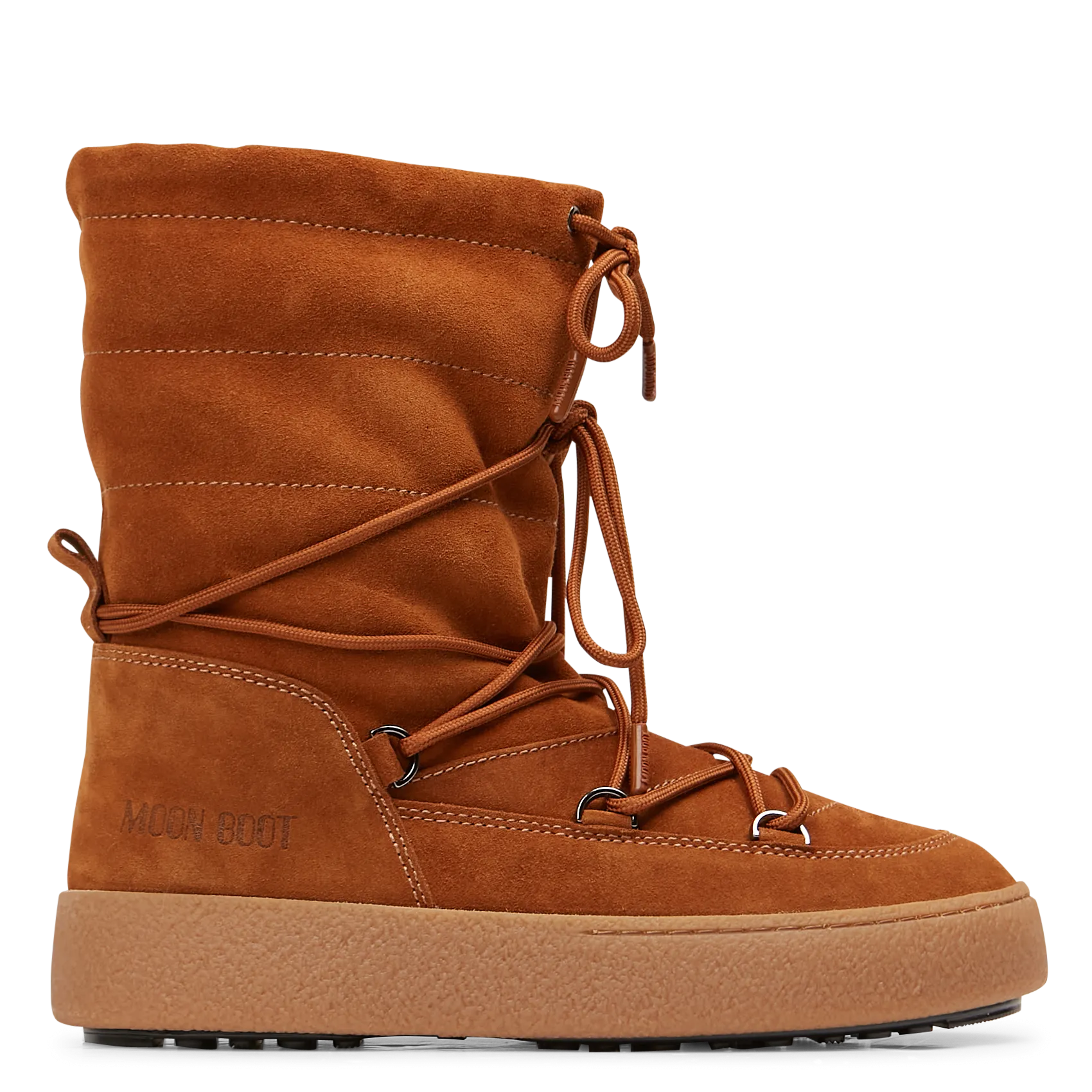  MOON BOOT   LTRACK SUEDE - Stivaletti in pelle | Marrone