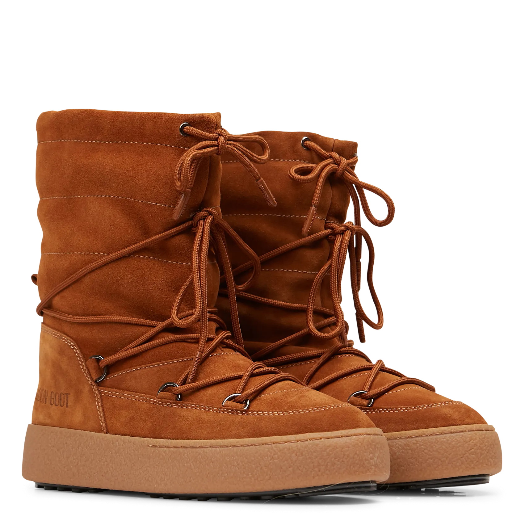  MOON BOOT   LTRACK SUEDE - Stivaletti in pelle | Marrone