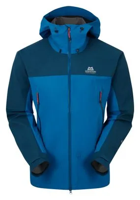 Mountain Equipment Giacca impermeabile Saltoro blu uomo