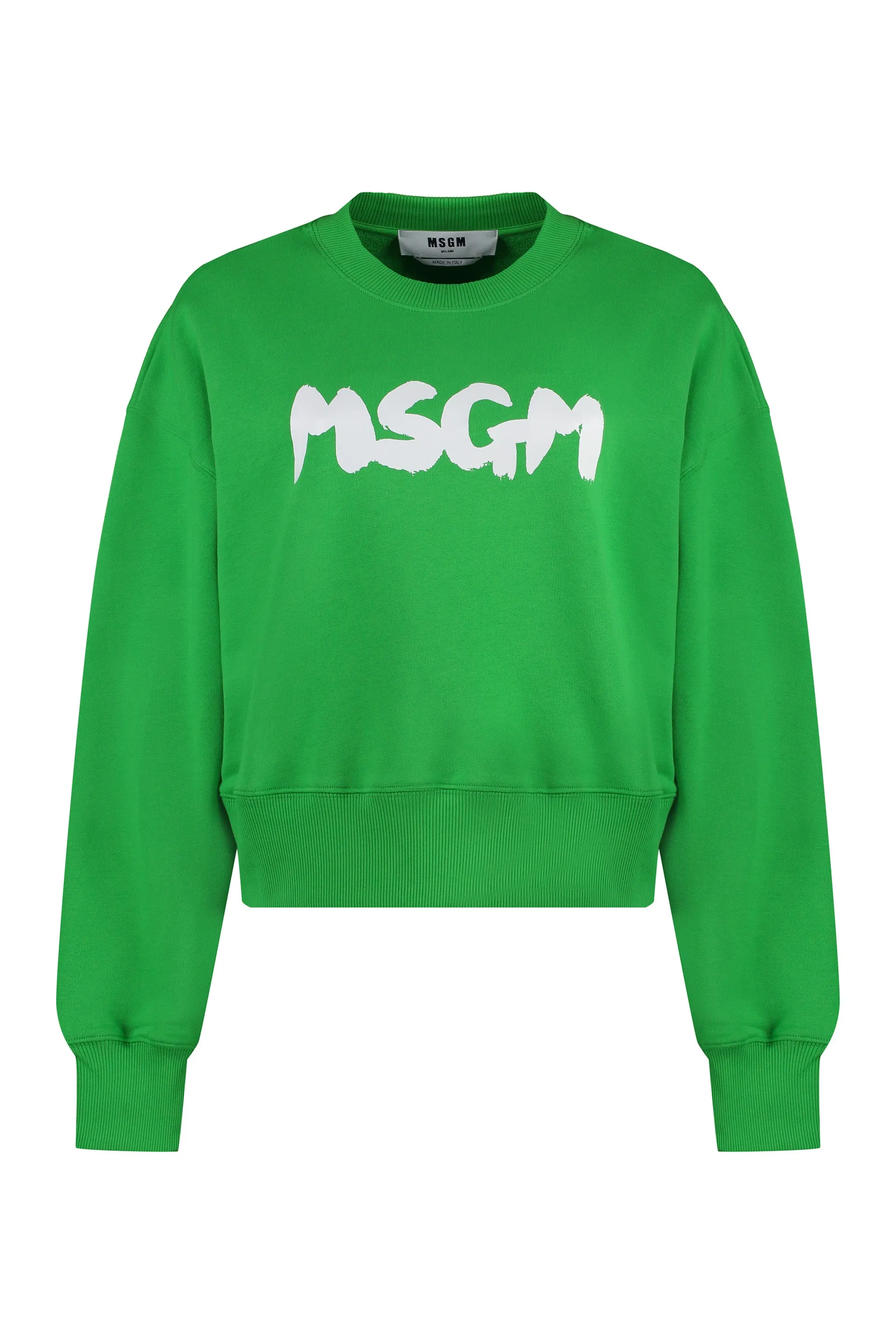MSGM Felpa girocollo in cotone
