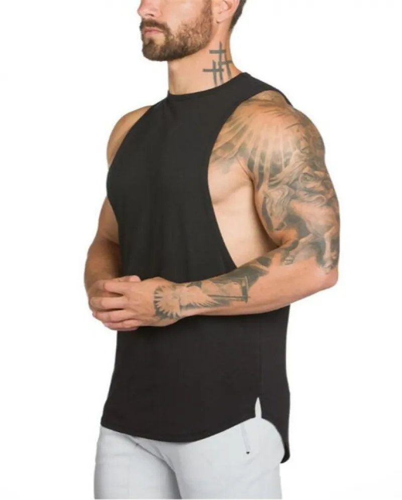Muscleguys Palestre Canotta Uomo Bodybuilding Abbigliamento Canottiere Fitness Camicia senza maniche estiva per uomo Canotta in